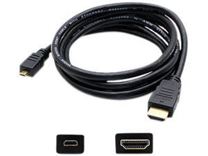 AddOn HDMI2MHDMI6 6 ft. Black Connector A: HDMI Connector B: Micro-HDMI HDMI to Micro-HDMI Cable M-M AddOn HDMI2MHDMI6 6 ft. Black Connector A: HDMI Connector B: Micro-HDMI HDMI to Micro-HDMI Cable M-M