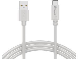 GearIT GI-USBC-AM-WH-6FT 6 ft. White USB Type-C to USB A High Speed 2.0 480Mbps Cable GearIT GI-USBC-AM-WH-6FT 6 ft. White USB Type-C to USB A High Speed 2.0 480Mbps Cable