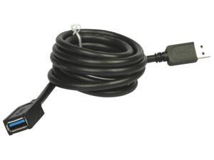 USRobotics USR8405 6 ft. Black USB 3.0 Super Speed Extension Cable USRobotics USR8405 6 ft. Black USB 3.0 Super Speed Extension Cable