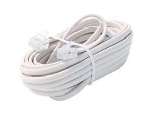 STEREN Model BL-324-015IV 15 ft. Telephone Line Cable STEREN Model BL-324-015IV 15 ft. Telephone Line Cable