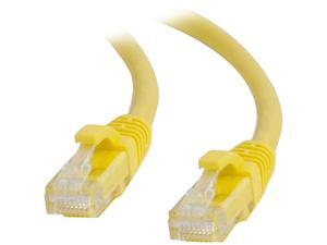 C2G 00436 15 ft. Cat 5E Yellow 350 MHz Snagless Patch Cable C2G 00436 15 ft. Cat 5E Yellow 350 MHz Snagless Patch Cable