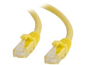 C2G 00437 20 ft. Cat 5E Yellow 350 MHz Snagless Patch Cable C2G 00437 20 ft. Cat 5E Yellow 350 MHz Snagless Patch Cable