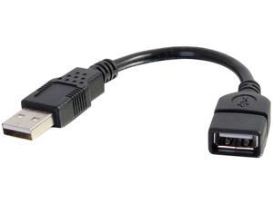 C2G 6 inch USB 2.0 A Male to A Female Extension Cable C2G 6 inch USB 2.0 A Male to A Female Extension Cable