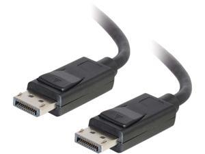 C2G 6ft DisplayPort Cable with Latches M/M - Black C2G 6ft DisplayPort Cable with Latches M/M - Black