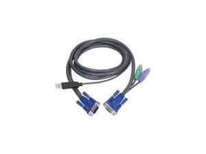 ATEN 10 ft. PS/2 to USB Intelligent KVM Cable 2L5503UP ATEN 10 ft. PS/2 to USB Intelligent KVM Cable 2L5503UP