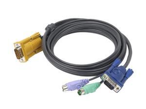 ATEN 6 ft. Master View PS/2 KVM Cable 2L5202P ATEN 6 ft. Master View PS/2 KVM Cable 2L5202P