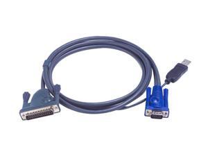 ATEN 19.69 ft. KVM USB Cable 2L5206UP ATEN 19.69 ft. KVM USB Cable 2L5206UP