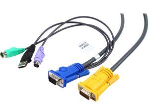 ATEN 6 ft. PS/2-USB KVM Cable 2L-5302UP ATEN 6 ft. PS/2-USB KVM Cable 2L-5302UP