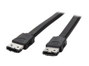 Nippon Labs eSATA Cable 0.5M (1.64 ft.) eSATA cable for SATA I and SATA II Hard Drive 1.64ft Model ESATA-0.5M 1.64 feet Nippon Labs eSATA Cable 0.5M (1.64 ft.) eSATA cable for SATA I and SATA II Hard Drive 1.64ft Model ESATA-0.5M 1.64 feet