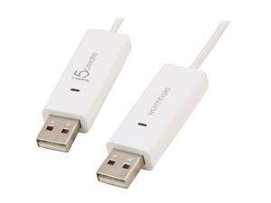 j5create JUC100 9.19 ft. White Wormhole KM Switch Cable j5create JUC100 9.19 ft. White Wormhole KM Switch Cable