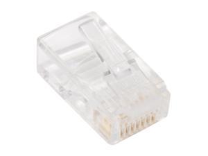 BYTECC RJ-45PLUG Cat 6 Crystal Clear RJ-45 Tip/Connector, 100-Pack BYTECC RJ-45PLUG Cat 6 Crystal Clear RJ-45 Tip/Connector, 100-Pack