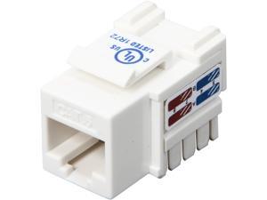 StarTech C6KEY110WH Cat6 RJ45 Keystone Jack White - 110 Type StarTech C6KEY110WH Cat6 RJ45 Keystone Jack White - 110 Type