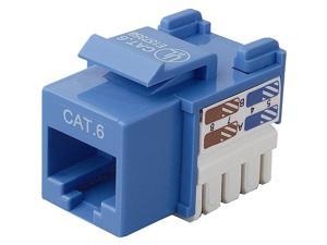 BELKIN R6D026-AB6-BLU Cat. 6 Keystone Jack BELKIN R6D026-AB6-BLU Cat. 6 Keystone Jack