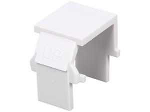 C2G 03820 Snap-In Blank Keystone Insert Module - White C2G 03820 Snap-In Blank Keystone Insert Module - White