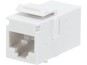 C2G 03677 RJ45 (8P8C) Coupler Keystone Insert Module - White C2G 03677 RJ45 (8P8C) Coupler Keystone Insert Module - White