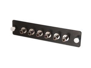 C2G 31101 Quiktron 6-Strand, ST, PB Insert, MM/SM ST Adapter Panel C2G 31101 Quiktron 6-Strand, ST, PB Insert, MM/SM ST Adapter Panel