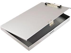 Saunders 45300 - Storage Clipboard, 1/2" Capacity, 8-1/2w x 12h, Gray Saunders 45300 - Storage Clipboard, 1/2" Capacity, 8-1/2w x 12h, Gray