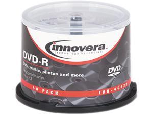 Dvd-R Discs, Hub Printable, 4.7Gb, 16X, Spindle, Matte White, 50/Pack Dvd-R Discs, Hub Printable, 4.7Gb, 16X, Spindle, Matte White, 50/Pack