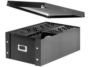 IdeaStream SNS01658 Snap-N-Store Storage Box, - Heavy Duty - Fiberboard - Black - Disc/Diskette Storage - 1 Each IdeaStream SNS01658 Snap-N-Store Storage Box, - Heavy Duty - Fiberboard - Black - Disc/Diskette Storage - 1 Each