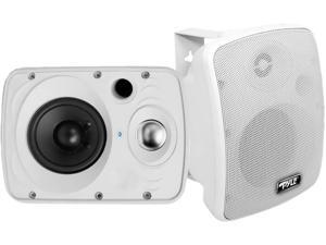 PYLE HOME PDWR64BTW 6.5" Indoor/Outdoor 800-Watt Waterproof & Bluetooth Speaker System (White) PYLE HOME PDWR64BTW 6.5" Indoor/Outdoor 800-Watt Waterproof & Bluetooth Speaker System (White)