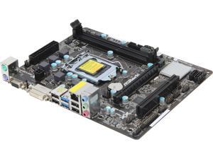 ASRock B75M-DGS R2.0 LGA 1155 Intel B75 SATA 6Gb/s USB 3.0 Micro ATX Intel Motherboard