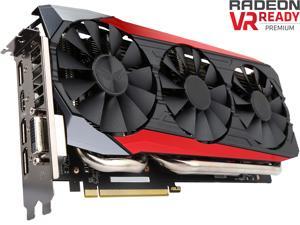 ASUS Radeon R9 Fury STRIX-R9FURY-DC3-4G-GAMING 4GB 4096-Bit HBM PCI Express 3.0 HDCP Ready Video Card ASUS Radeon R9 Fury STRIX-R9FURY-DC3-4G-GAMING 4GB 4096-Bit HBM PCI Express 3.0 HDCP Ready Video Card