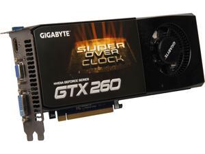 GIGABYTE GeForce GTX 260 DirectX 10 GV-N26SO-896I 896MB 448-Bit GDDR3 PCI Express 2.0 x16 HDCP Ready SLI Support Video Card GIGABYTE GeForce GTX 260 DirectX 10 GV-N26SO-896I 896MB 448-Bit GDDR3 PCI Express 2.0 x16 HDCP Ready SLI Support Video Card