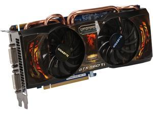 GIGABYTE Super Overclock Series GeForce GTX 560 Ti (Fermi) DirectX 11 GV-N560SO-1GI-950 1GB 256-Bit GDDR5 PCI Express 2.0 x16 HDCP Ready SLI Support Video Card GIGABYTE Super Overclock Series GeForce GTX 560 Ti (Fermi) DirectX 11 GV-N560SO-1GI-950 1GB 256-Bit GDDR5 PCI Express 2.0 x16 HDCP Ready SLI Support Video Card