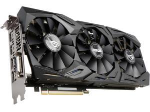 ASUS ROG GeForce GTX 1070 STRIX-GTX1070-O8G-GAMING 8GB 256-Bit GDDR5 PCI Express 3.0 HDCP Ready Video Card with RGB Lighting ASUS ROG GeForce GTX 1070 STRIX-GTX1070-O8G-GAMING 8GB 256-Bit GDDR5 PCI Express 3.0 HDCP Ready Video Card with RGB Lighting