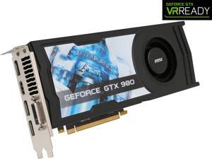 MSI GeForce GTX 980 4GD5 OCV1 MSI GeForce GTX 980 4GD5 OCV1