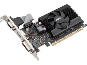 MSI GeForce GT 710 DirectX 12 GT 710 2GD3 LP 2GB 64-Bit DDR3 PCI Express 2.0 x 8 HDCP Ready Low Profile Video Card MSI GeForce GT 710 DirectX 12 GT 710 2GD3 LP 2GB 64-Bit DDR3 PCI Express 2.0 x 8 HDCP Ready Low Profile Video Card