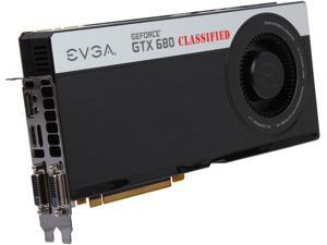 EVGA GeForce GTX 680 DirectX 11 04G-P4-3688-RX 4GB 256-Bit GDDR5 PCI Express 3.0 x16 HDCP Ready SLI Support Video Card EVGA GeForce GTX 680 DirectX 11 04G-P4-3688-RX 4GB 256-Bit GDDR5 PCI Express 3.0 x16 HDCP Ready SLI Support Video Card