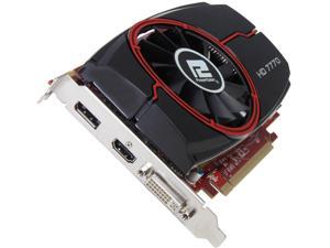 PowerColor Radeon HD 7770 DirectX 11 AX7770 1GBD5-DH 1GB 128-Bit GDDR5 PCI Express 3.0 x16 HDCP Ready CrossFireX Support Video Card PowerColor Radeon HD 7770 DirectX 11 AX7770 1GBD5-DH 1GB 128-Bit GDDR5 PCI Express 3.0 x16 HDCP Ready CrossFireX Support Video Card