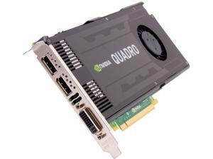 NVIDIA Quadro K4000 VCQK4000-PB 3GB 192-bit GDDR5 PCI Express 2.0 x16 Full Height Workstation Video Card NVIDIA Quadro K4000 VCQK4000-PB 3GB 192-bit GDDR5 PCI Express 2.0 x16 Full Height Workstation Video Card