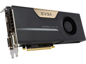 EVGA GeForce GTX 770 DirectX 12 (feature level 11_0) 02G-P4-2771-RX 2GB 256-Bit GDDR5 PCI Express 3.0 x16 SLI Support SuperClocked Video Card EVGA GeForce GTX 770 DirectX 12 (feature level 11_0) 02G-P4-2771-RX 2GB 256-Bit GDDR5 PCI Express 3.0 x16 SLI Support SuperClocked Video Card