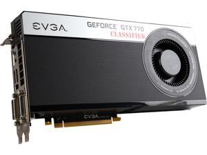 EVGA GeForce GTX 770 DirectX 11.1 04G-P4-3777-RX 4GB 256-Bit GDDR5 PCI Express 3.0 SLI Support Video Card EVGA GeForce GTX 770 DirectX 11.1 04G-P4-3777-RX 4GB 256-Bit GDDR5 PCI Express 3.0 SLI Support Video Card