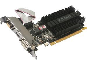 ZOTAC GeForce GT 710 DirectX 12 ZT-71302-20L 2GB 64-Bit DDR3 PCI Express 2.0 x 8 Video Card ZOTAC GeForce GT 710 DirectX 12 ZT-71302-20L 2GB 64-Bit DDR3 PCI Express 2.0 x 8 Video Card