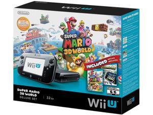 Nintendo Wii U Deluxe Set: Super Mario 3D World and Nintendo Land Bundle - 32 GB (Black) Nintendo Wii U Deluxe Set: Super Mario 3D World and Nintendo Land Bundle - 32 GB (Black)