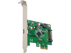 SYBA 1 Port USB 3.1 Type-C PCI-E 3.0 x1 Model SD-PEX20186 SYBA 1 Port USB 3.1 Type-C PCI-E 3.0 x1 Model SD-PEX20186