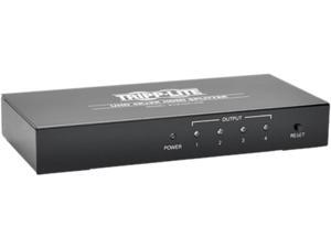 Tripp Lite 4-Port 4K HDMI Splitter for Ultra-HD (4Kx2K) Video and Audio - 3840x2160 Tripp Lite 4-Port 4K HDMI Splitter for Ultra-HD (4Kx2K) Video and Audio - 3840x2160