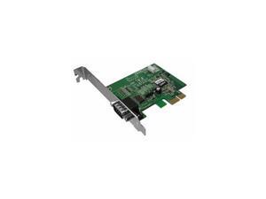 SIIG One 9-pin Serial (16950 UART) x1 PCI Express Card Model JJ-E10011-S3 SIIG One 9-pin Serial (16950 UART) x1 PCI Express Card Model JJ-E10011-S3
