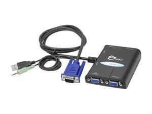 SIIG CE-VG0P11-S1 1x4 VGA & Audio Splitter SIIG CE-VG0P11-S1 1x4 VGA & Audio Splitter