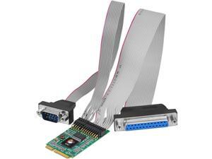 SIIG 1 Serial 1 Parallel PCIe with 16950 UART Model JJ-E10111-S1 SIIG 1 Serial 1 Parallel PCIe with 16950 UART Model JJ-E10111-S1