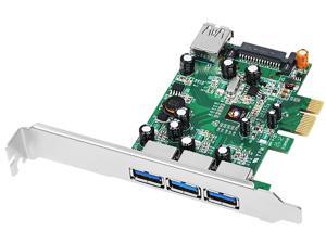 SIIG DP 4-Port USB 3.0 PCIe i/e Model JU-P40311-S1 SIIG DP 4-Port USB 3.0 PCIe i/e Model JU-P40311-S1