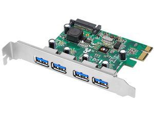 SIIG 4-Port USB 3.0 PCIe Model JU-P40412-S1 SIIG 4-Port USB 3.0 PCIe Model JU-P40412-S1