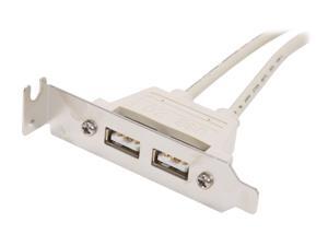 StarTech 2 Port USB A Female Low Profile Slot Plate Adapter Model USBPLATELP - Retail StarTech 2 Port USB A Female Low Profile Slot Plate Adapter Model USBPLATELP - Retail