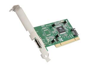 StarTech 1 Port eSATA + 1 Port SATA PCI Controller Card w/ LP Bracket Model PCIESATA2I StarTech 1 Port eSATA + 1 Port SATA PCI Controller Card w/ LP Bracket Model PCIESATA2I