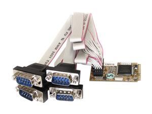 StarTech 4 Port RS232 Mini PCI Express Serial Card w/ 16650 UART Model MPEX4S552 StarTech 4 Port RS232 Mini PCI Express Serial Card w/ 16650 UART Model MPEX4S552