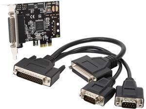 StarTech 2S1P PCI Express Serial Parallel Combo Card with Breakout Cable Model PEX2S1P553B StarTech 2S1P PCI Express Serial Parallel Combo Card with Breakout Cable Model PEX2S1P553B