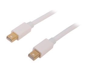 StarTech Model MDPMM2MW 6.6 ft. White Mini DisplayPort Cable - M/M M-M StarTech Model MDPMM2MW 6.6 ft. White Mini DisplayPort Cable - M/M M-M